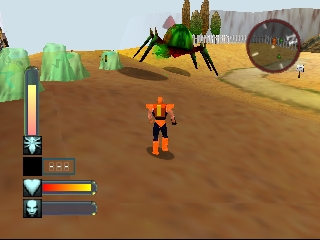 Body Harvest (Europe) (En,Fr,De) In game screenshot